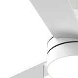 42" Low Profile Ceiling Fan with Light, Remote & Pull Chain, Flush Mount, 5CCT Dimmable, Reversible, Quiet - 23