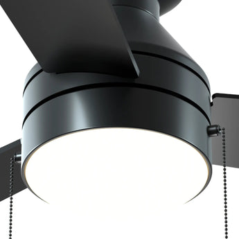 42" Low Profile Ceiling Fan with Light, Remote & Pull Chain, Flush Mount, 5CCT Dimmable, Reversible, Quiet - 3