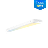 4FT LED Wraparound Light, 3CCT Selectable, 50W 5500LM, Flush Mount, White-7