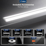 4FT LED Wraparound Light, 5CCT, 50/60/75W, 9000 Lumens, Super Bright Fluorescent Fixture-8