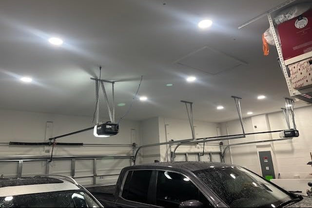 M. Oliver's garage lighting project as featured on Amico's website