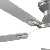 52" Flush Mount Ceiling Fan with Light, Remote, Low Profile, 3CCT Dimmable, Reversible, Quiet DC - 19