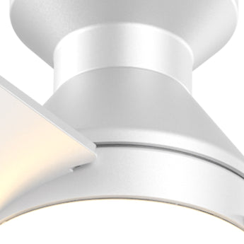 52" Low Profile Ceiling Fan with Light & Remote, Flush Mount, 3 - CCT Dimmable, Reversible & Noiseless,4 Colors Available - 5