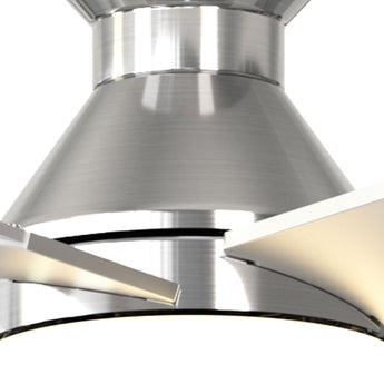 52" Low Profile Ceiling Fan with Light & Remote, Flush Mount, 3CCT Dimmable, Reversible, Quiet, Indoor/Outdoor - 30
