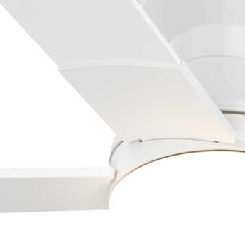 52" Low Profile Ceiling Fan with Light & Remote, Flush Mount, 3CCT Dimmable, Reversible, Quiet, Indoor/Outdoor - 23