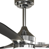 52" Modern Ceiling Fan with Light & Remote – Dimmable 3CCT, Quiet Black Fan for Living Room, Bedroom & Kitchen - 19