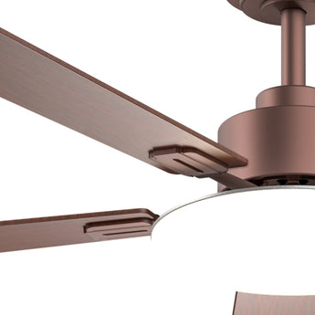 52" Sleek Ceiling Fan with Light, 3CCT Dimmable, Remote, Reversible, Quiet – Bedroom & Living Room - 31