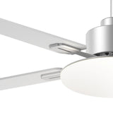 60" Black Ceiling Fan with Light & Remote – Dimmable 3CCT, Reversible, Quiet Fan for Bedroom, Living Room & Indoor/Outdoor - 17
