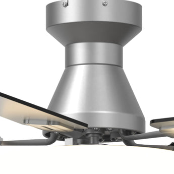 60" Flush Mount Ceiling Fan with Light, Remote, Low Profile, 3CCT Dimmable, Reversible, Quiet DC - 20
