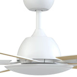 60 Inch Smart Ceiling Fan with Light, Wifi Alexa Remote Control Reversible 5 Blades 6 Speed 3CCT Dimmable Silent White Ceiling Fan for Bedroom Farmhouse - 6