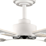 60" Sleek Ceiling Fan with Light, 3CCT Dimmable, Remote, Reversible, Quiet – Bedroom & Living Room - 20