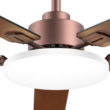 60" Sleek Ceiling Fan with Light, 3CCT Dimmable, Remote, Reversible, Quiet – Bedroom & Living Room - 30