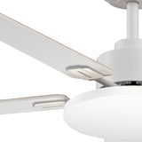 60" Sleek Ceiling Fan with Light, 3CCT Dimmable, Remote, Reversible, Quiet – Bedroom & Living Room - 19