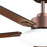 60" Sleek Ceiling Fan with Light, 3CCT Dimmable, Remote, Reversible, Quiet – Bedroom & Living Room - 31