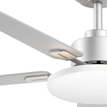 60" Sleek Ceiling Fan with Light, 3CCT Dimmable, Remote, Reversible, Quiet – Bedroom & Living Room - 25