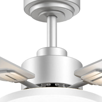 60" Sleek Ceiling Fan with Light, 3CCT Dimmable, Remote, Reversible, Quiet – Bedroom & Living Room - 26