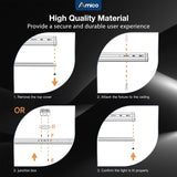 4FT LED Wraparound Light, 5CCT, 30–50W, 6500 Lumens, Super Bright Flush Mount Ceiling Light for Office, Kitchen, Garage - 6