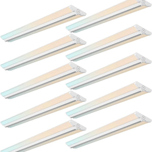 4FT LED Wraparound Light, 5CCT, 30–50W, 6500 Lumens, Super Bright Flush Mount Ceiling Light for Office, Kitchen, Garage - 1