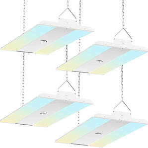 2FT LED Linear High Bay Light, 160W, 20000LM, 3CCT & Selectable Wattage, 0 - 10V Dimmable, ETL/DLC - 1