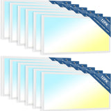 2x4 LED Flat Panel Light, 45W, 5500LM, 3CCT Dimmable Office Drop Ceiling Light, ETL/DLC - 7