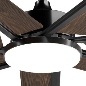 66 inch Ceiling Fans with Lights and Remote, 6 Speed Reversible DC Motor, 3CCT, Dimmable, Quiet, Timer Indoor/Outdoor - 20
