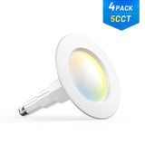 5/6 Inch LED Recessed Lighting, Dimmable, Adjustable Can Lights, Selectable CCT, 950 Lumens - 10