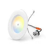 5/6 Inch Motion Sensor Recessed LED Lighting, Selectable CCT, 950 Lumens - 1