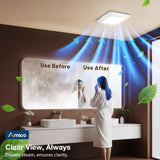 Amico-80 CFM Bathroom Exhaust Fan with LED Light, 0.9 Sone Ultra Quiet, 1000LM 5CCT Dimmable, Ceiling Mount-7