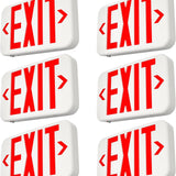Double - Sided LED Exit Sign with Battery Backup,Exit Sign for Business,Easy To Install,UL Certified,AC 120/277V - 2