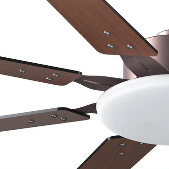 72" Large Ceiling Fan with Light & Remote, 3CCT Dimmable, Quiet – Modern Black, Indoor/Outdoor - 19