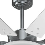 72" Large Ceiling Fan with Light & Remote, 3CCT Dimmable, Quiet – Modern Black, Indoor/Outdoor - 25