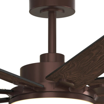 72" Large Ceiling Fan with Light & Remote, 3CCT Dimmable, Reversible, Quiet – Modern Nickel, Indoor/Outdoor - 26