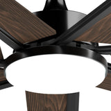 74 inch Ceiling Fans with Light and Remote, 6 Speed Reversible DC Motor, 3CCT, Dimmable, Quiet, Timer, Large Modern Ceiling Fan for Living room, Indoor/Outdoor - 18