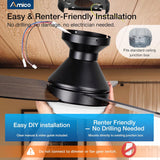 42" Low Profile Ceiling Fan with Light & Remote, Flush Mount, 3 - CCT Dimmable, Reversible & Noiseless, 4 Colors Available - 7