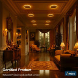 8 Inch Recessed LED Lighting With Night Light, Slim Design, Selectable CCT, 1600 Lumens - 7