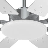 80" Ceiling Fan with LED Light & Remote – 6 - Speed Quiet Reversible DC Motor, Dimmable, Modern Black for Bedroom, Living Room, Patio - 23