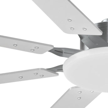 80" Ceiling Fan with LED Light & Remote – 6 - Speed Quiet Reversible DC Motor, Dimmable, Modern Black for Bedroom, Living Room, Patio - 24