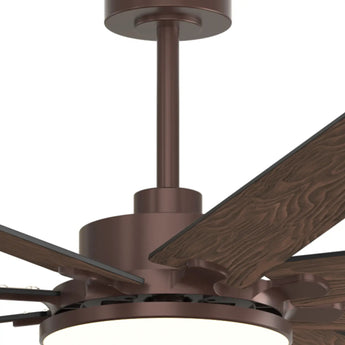80" Modern Ceiling Fan with Light & Remote – Reversible, Dimmable 3CCT, Quiet Black Fan for Bedroom, Living Room, Patio & Outdoor - 12
