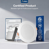 6 Inch Recessed LED Lighting, Press - Down,Slim Design, Selectable CCT, 1050 Lumens - 11
