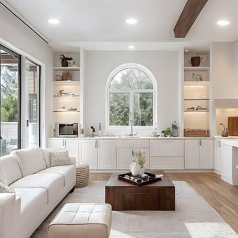 6 Inch Recessed LED Lighting, Slim Design, Selectable CCT, 1050 Lumens - 4