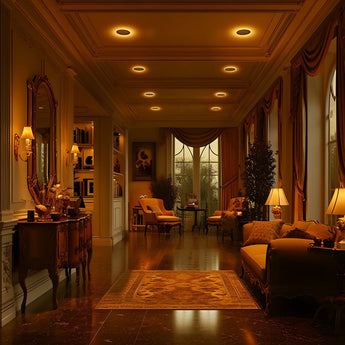 4 Inch Recessed LED Lighting With Night Light, Slim Design, Selectable CCT, 700 Lumens - 7