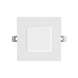 4 Inch Ultra - Thin LED Square Recessed Lighting, Slim Design, 700 Lumens - 3