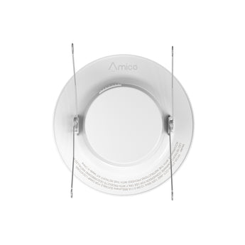 6 Inch LED Recessed Lighting, Dimmable, Retrofit Can Light with Baffle Trim, Selectable CCT, 950 Lumens - 3