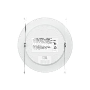 6 Inch Flat LED Recessed Can Light, Dimmable Retrofit Installation, Selectable CCT, 1050 Lumens - 3