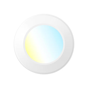 5/6 Inch LED Disk Lights，Flush Mount Ceiling Disc Light, Selectable CCT, 1050 Lumens