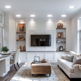 7 Inch Recessed LED Lighting, Slim Design, Selectable CCT, 1300 Lumens - 4