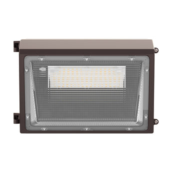 LED Wall Pack Lights with Photocell: 5000K Tunable Outdoor Lighting, 15000Lumens, 120 - 277V Dusk to Dawn, IP65 Waterproof Exterior Light for Warehouse & Garage, UL - 3
