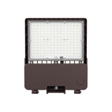 LED Parking Lot Light with Photocell: 26000 Lumens, 180W, 4000K/5000K, 120 - 277V Dusk to Dawn - 2