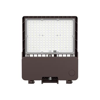 LED Parking Lot Light with Photocell: 26000 Lumens, 180W, 4000K/5000K, 120 - 277V Dusk to Dawn - 2
