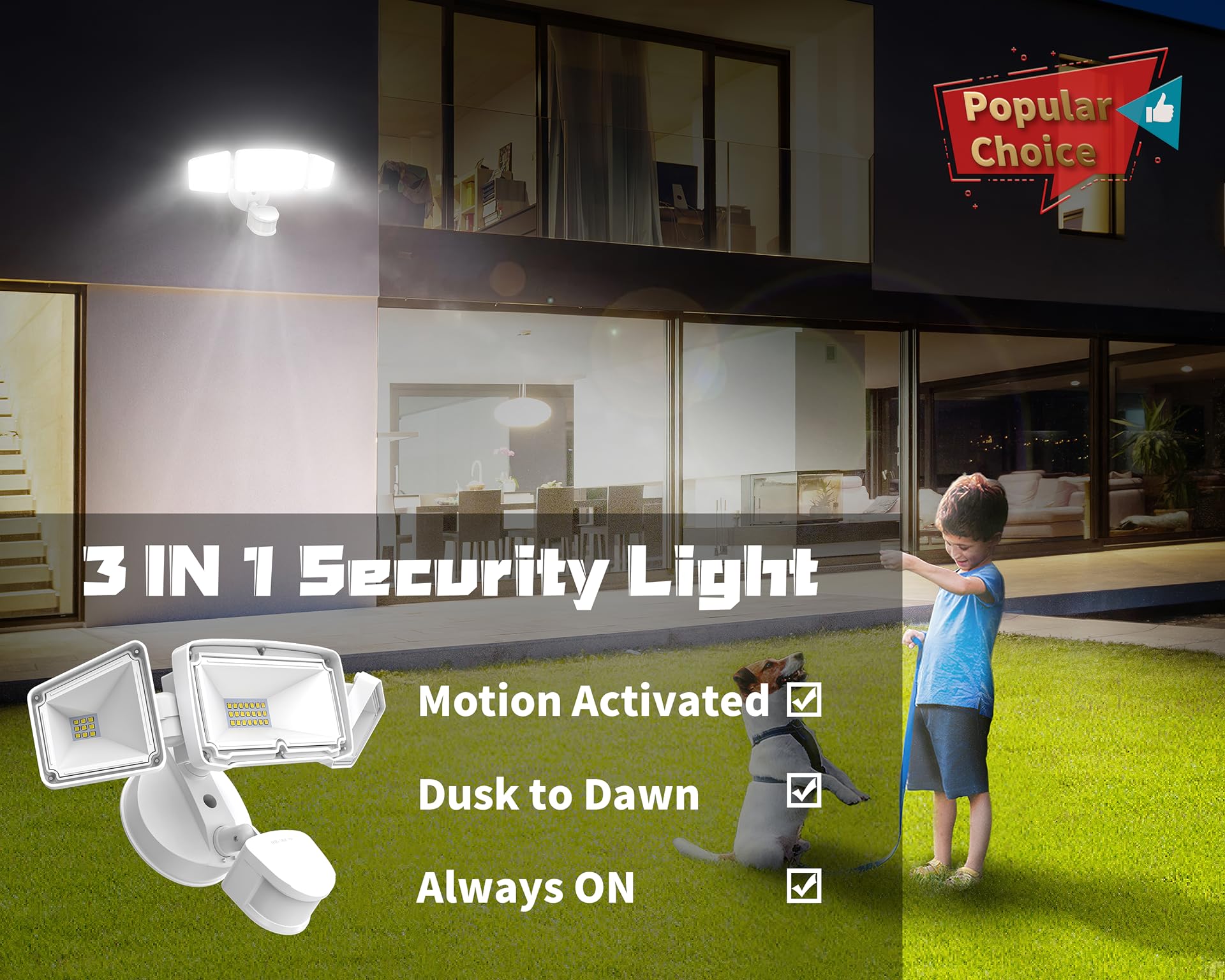 Motion Activated Flood lights